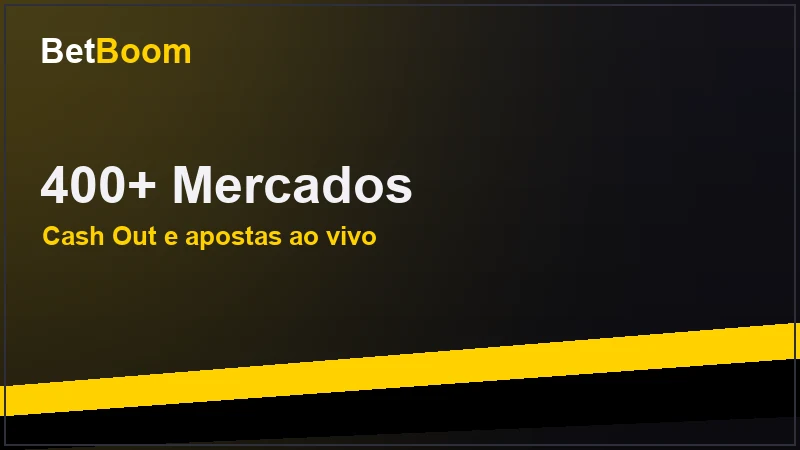 Boletim de aposta BetBoom mostrando mercados de handicap asiático e botão de Cash Out em jogo ao vivo