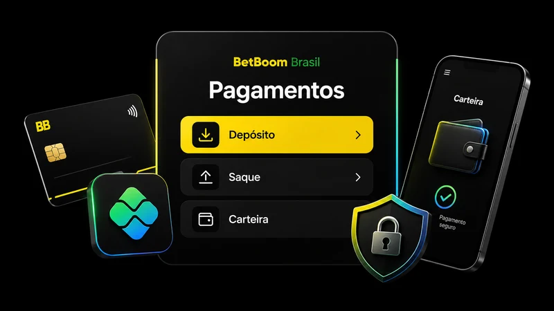 Pagamentos da BetBoom via Pix: depósito, saque e carteira
